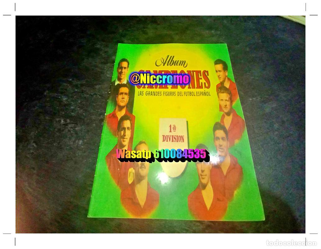 &Aacute;lbum de f&uacute;tbol completo: campeones 1951 futbol album cromos tipo facs&iacute;mil liga ver fotos + en niccromo
