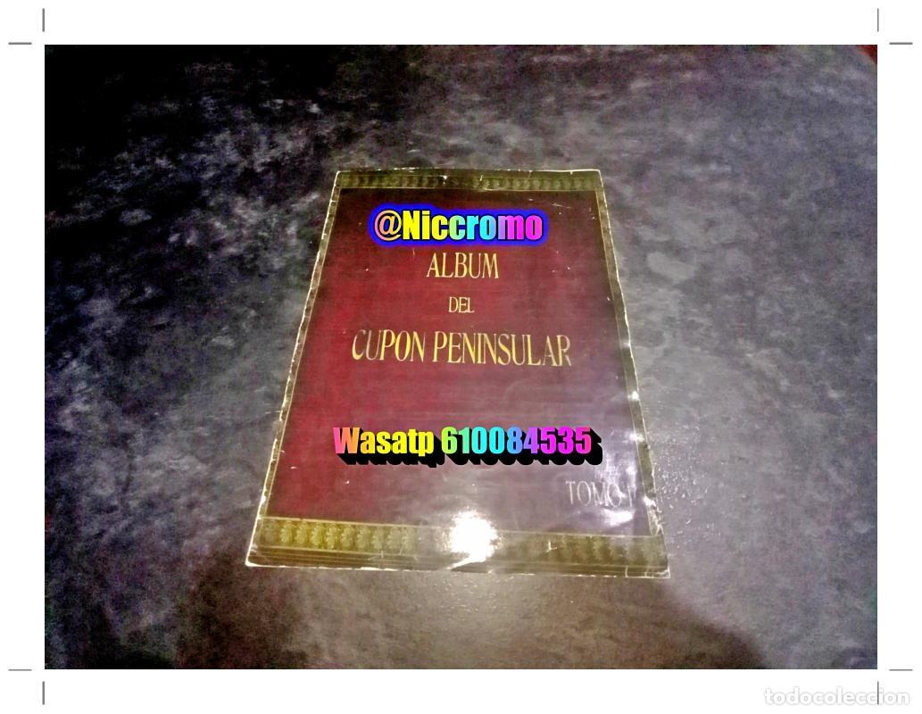&Aacute;lbum de f&uacute;tbol completo: cupon peninsular futbol album cromos tipo facs&iacute;mil liga ver fotos + en niccromo