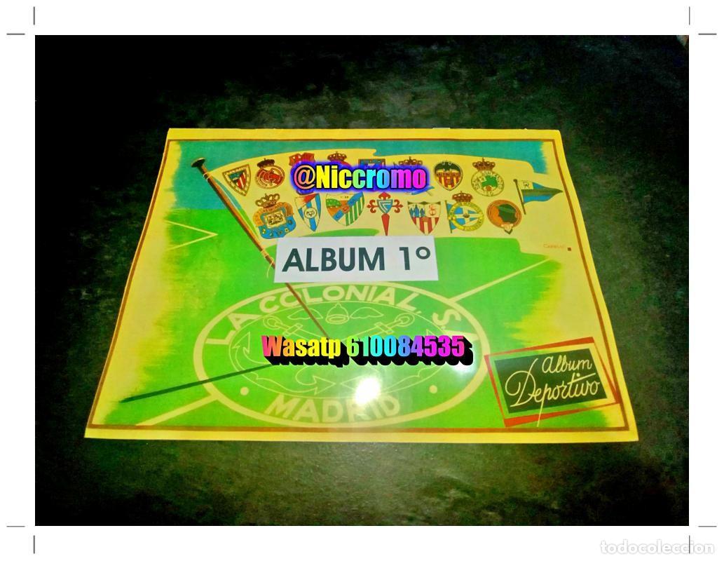 &Aacute;lbum de f&uacute;tbol completo: la colonial futbol album n&ordm; 1 cromos tipo facs&iacute;mil liga ver fotos + en niccromo