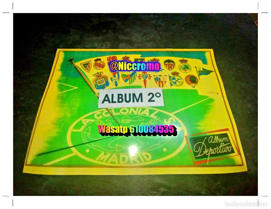 &Aacute;lbum de f&uacute;tbol completo: la colonial futbol album n&ordm; 2 cromos tipo facs&iacute;mil liga ver fotos + en niccromo