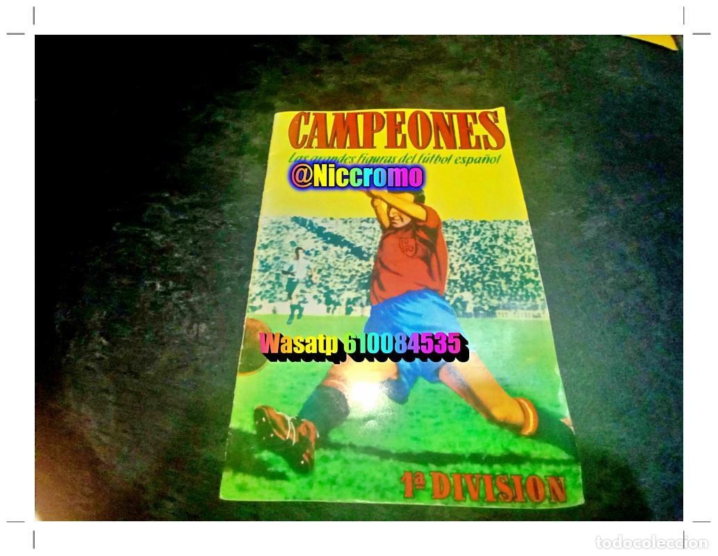 &Aacute;lbum de f&uacute;tbol completo: campeones 1&ordf; division futbol album cromos tipo facs&iacute;mil liga ver fotos + en niccromo