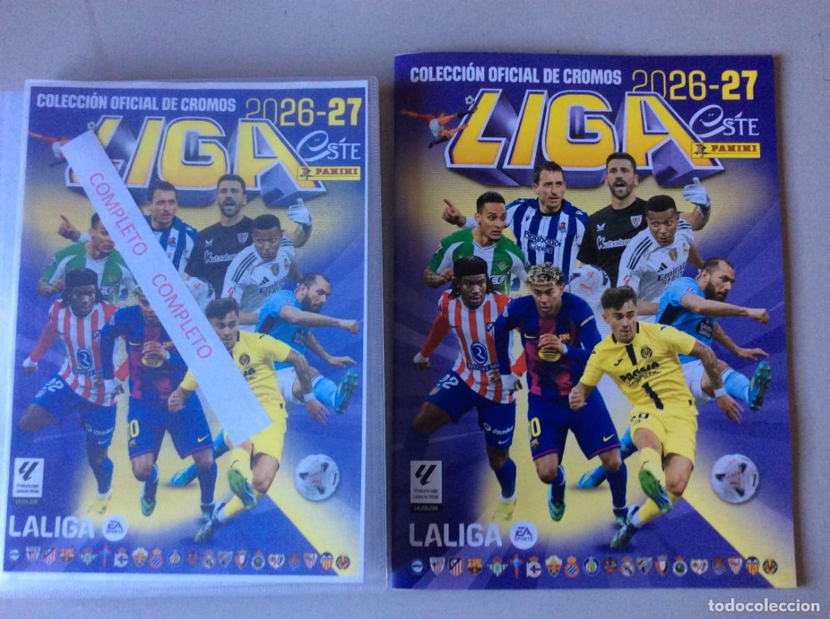 &Aacute;lbum de f&uacute;tbol completo: LIGA ESTE ALBUM COMPLETO 2026-2027-CROMOS NUEVOS 26-27-PANINI