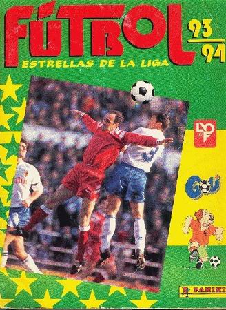 Sports collectibles: PANINI:  F&Uacute;TBOL 93-94