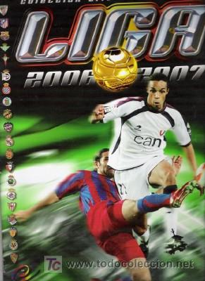 Sports collectibles: &Aacute;LBUM INCOMPLETO DE LA LIGA 2006-2007, DE ESTE