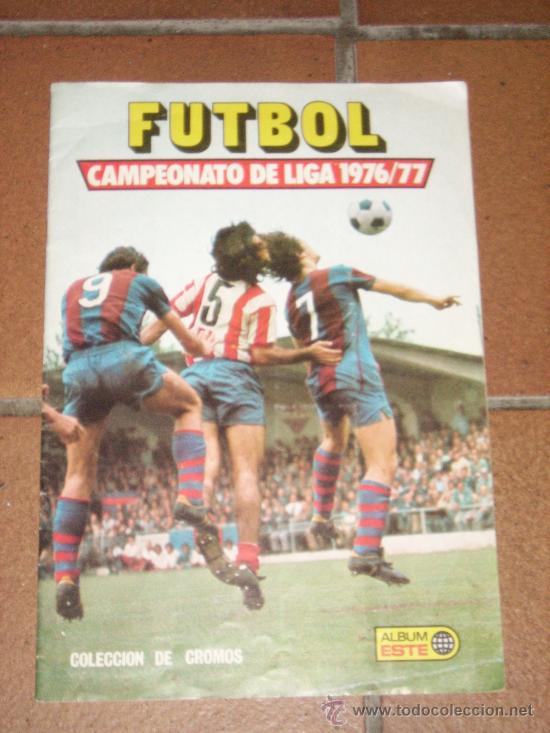 Collezionismo sportivo: CAMPEONATO DE LIGA 76-77 ESTE