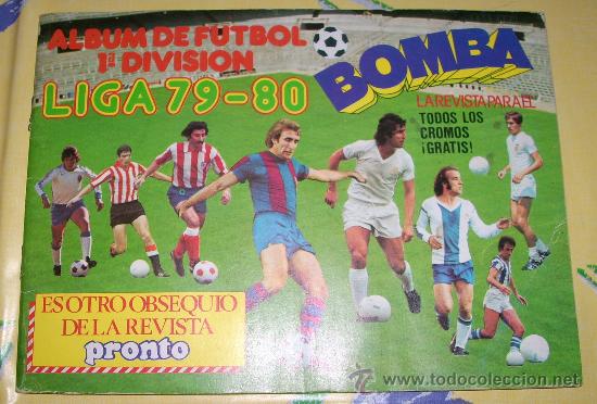 Sports collectibles: ALBUM DE CROMOS FUTBOL 1&ordf; DIVISION LIA 79-80
