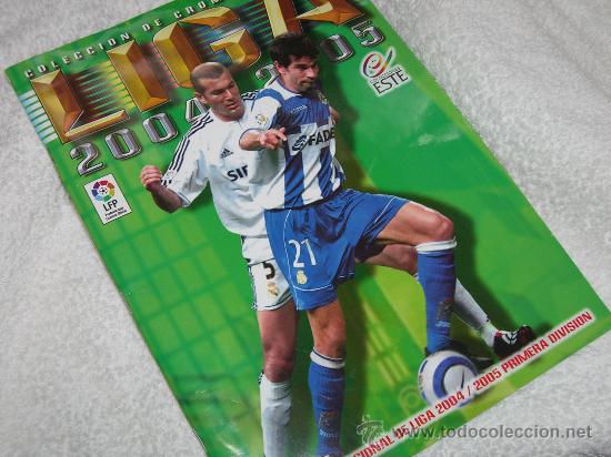 Collectionnisme sportif: Album liga 2004-2005 Ediciones Este (+ de 430 cromos)