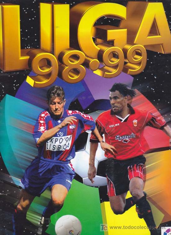 Sports collectibles: LIGA 98-99 - Album Ediciones Este - Incompleto