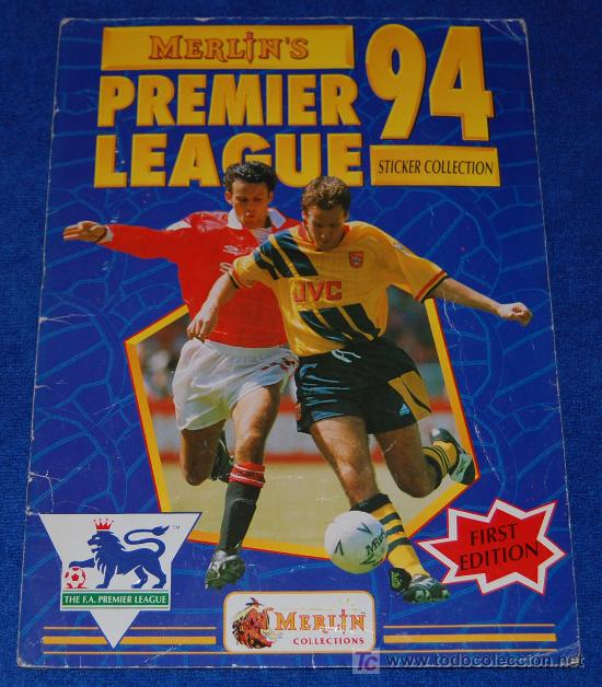 Sports collectibles: Premier League 94 - Merlin Collections &iexcl;Impecable a falta de 2!