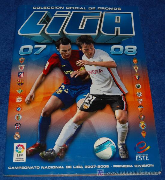 Sports collectibles: Liga 2007 2008 - Ediciones Este &iexcl;Completo e impecable!