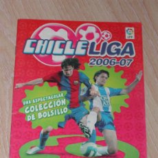 Coleccionismo deportivo: ALBUM CROMOS FUTBOL - CHICLE LIGA 2006/2007 - PANINI. Lote 27546558