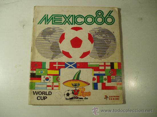 Sports collectibles: ALBUM MUDIAL MEXICO 86 PANINI LE FALTAN TIENE 311 CROMOS