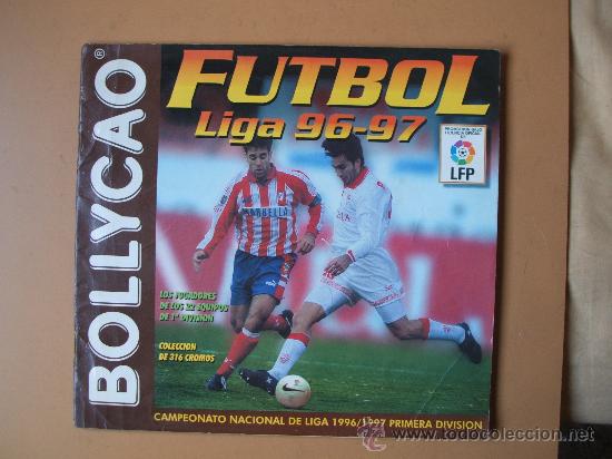 Collectionnisme sportif: album de cromos de bollycao de la liga de futbol de 96/97