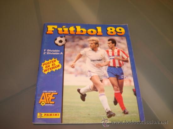Sports collectibles: ALBUM CROMOS LIGA FUTBOL 89 PANINI