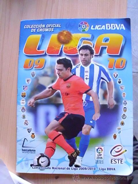 Collezionismo sportivo: &Aacute;LBUM PANINI EDICIONES ESTE TEMPORADA 09/10 2009-2010 196 CROMOS PEGADOS VER FOTOS INTERIORES