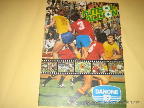 Coleccionismo deportivo: FUTBOL EN ACCION - DANONE - 1982
