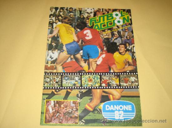 Sports collectibles: FUTBOL EN ACCION - DANONE - 1982