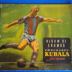 Coleccionismo deportivo: (AL-77)ALBUM CROMOS CHOCOLATE SOLSONA DE KUBALA
