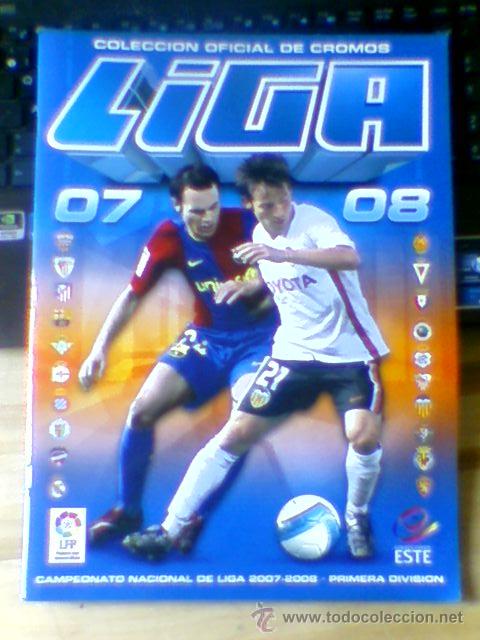Sports collectibles: Album plancha liga este  07 08 vacio ideal coleccionistas archivador
