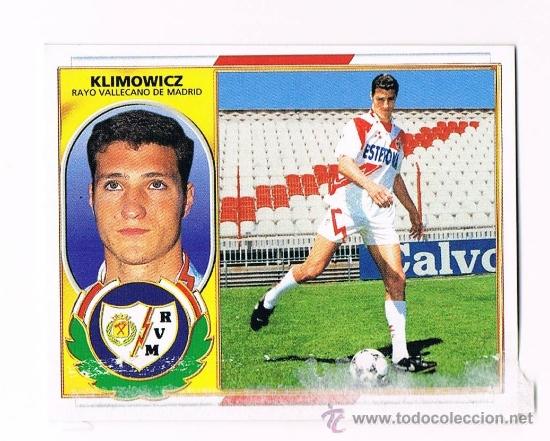 Sports collectibles: EDICIONES ESTE 96-97 KLIMOWICTZ(RAYO)1996-1997