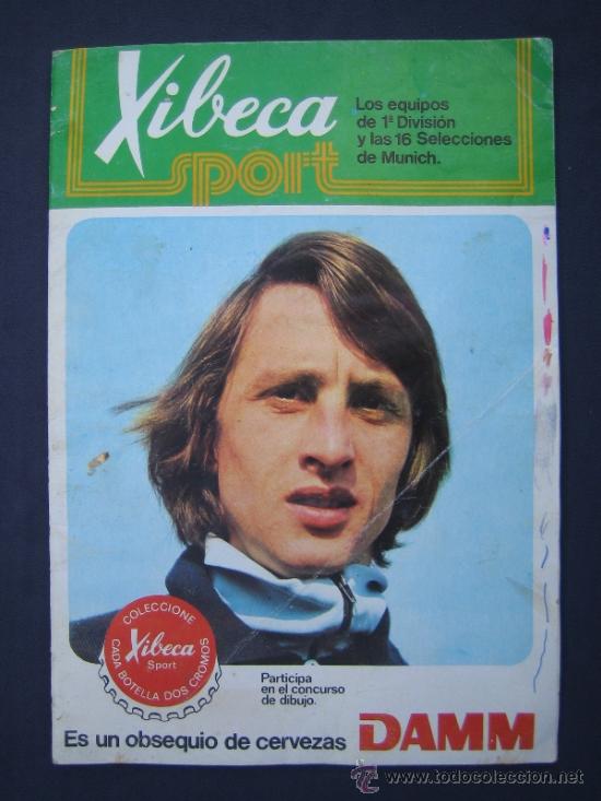 Colecionismo desportivo: Xibeca Sport - Album editado por cervezas Damm - Incompleto