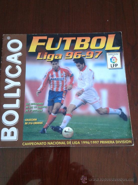 Sports collectibles: LIGA 96-97 DE BOLLYCAO ALBUM CASI COMPLETO CON TODOS LOS FICHAJES