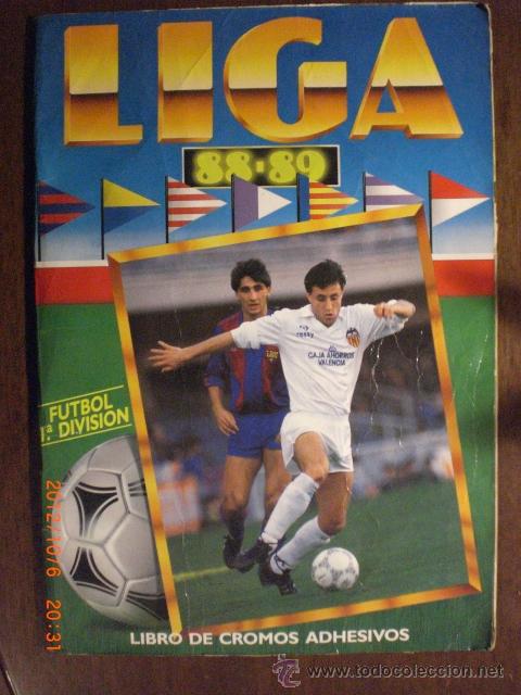 Collectionnisme sportif: LIGA 88 - 89