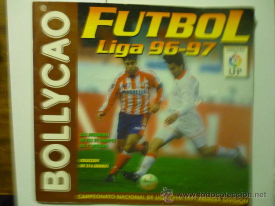 Sports collectibles: album incompleto de futbol Bollycao temporada 96-97