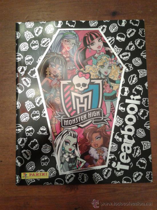 Colecionismo desportivo: ALB&Uacute;M VAC&Iacute;O MONSTER HIGH