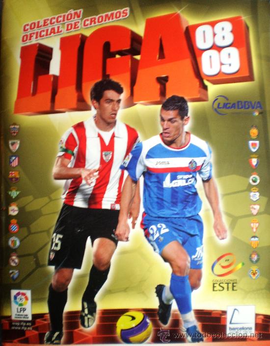 Sports collectibles: LIGA 2008/2009- COLECCI&Oacute;N LIGA BBVA