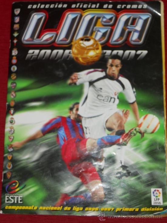 Sports collectibles: ALBUM DE CROMOS DEL CAMPEONATO NACIONAL DE LIGA 2006-2007