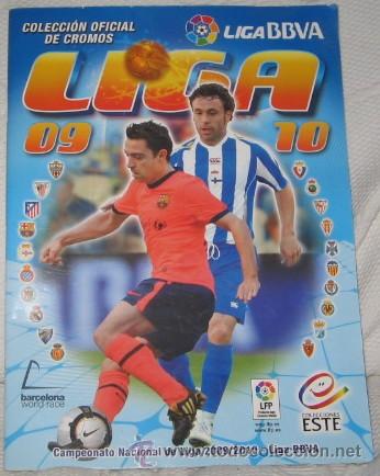 Sports collectibles: &Aacute;LBUM INCOMPLETO LIGA 09-10, ED. ESTE