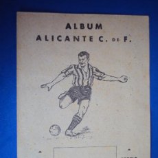 Coleccionismo deportivo: (AL-110)ALBUM CROMOS FUTBOL ALICANTE C.F. DEPORTES E INSTRUCCIÓN. VALENCIANA 1941