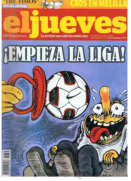 Collectionnisme sportif: REVISTA EL JUEVES N&ordm;1735