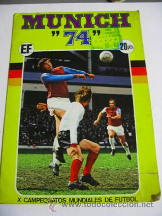 Collezionismo sportivo: Colecci&oacute;n de futbol MUNICH 74, editorial FHER, le faltan solo 4 cromos.