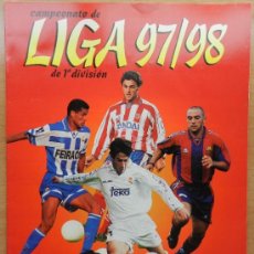 Coleccionismo deportivo: ALBUM CROMOS VACIO PLANCHA PANINI LIGA 97/98 NUEVO LIGA 1997-1998 - . Lote 37190168