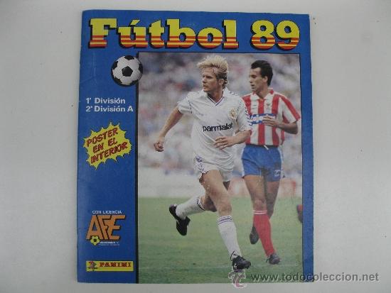 Sports collectibles: &Aacute;LBUM DE CROMOS - F&Uacute;TBOL 89 - 1&ordf; Y 2&ordf; DIVISI&Oacute;N - PANINI.