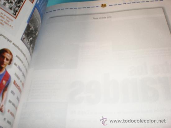 Coleccionismo deportivo: EL SIGLO DEL BARSA, INCOMPLETO - Foto 7