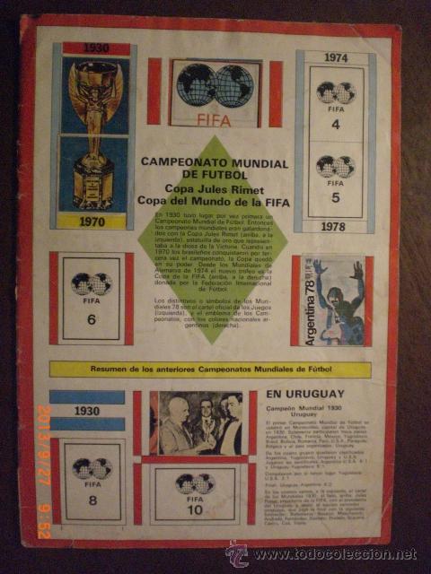 Collectionnisme sportif: MUNDIAL MUNICH 74 EDITORIAL FHER