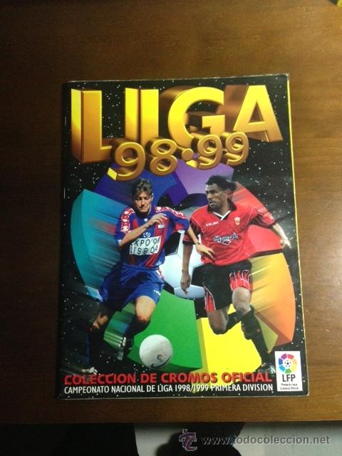 Sports collectibles: Album Liga 98 99 ( Incompleto )