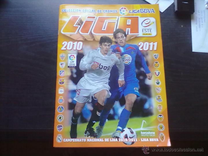 Sports collectibles: ALBUM PANINI LIGA 2011 2012 CASI PLANCHA