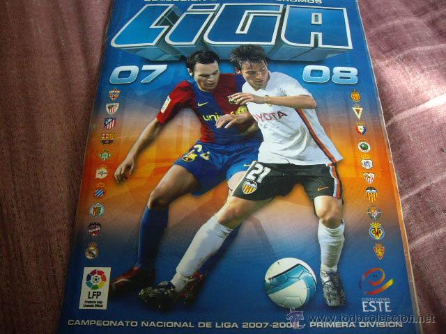 Collectionnisme sportif: ALBUM LIGA 2007-8