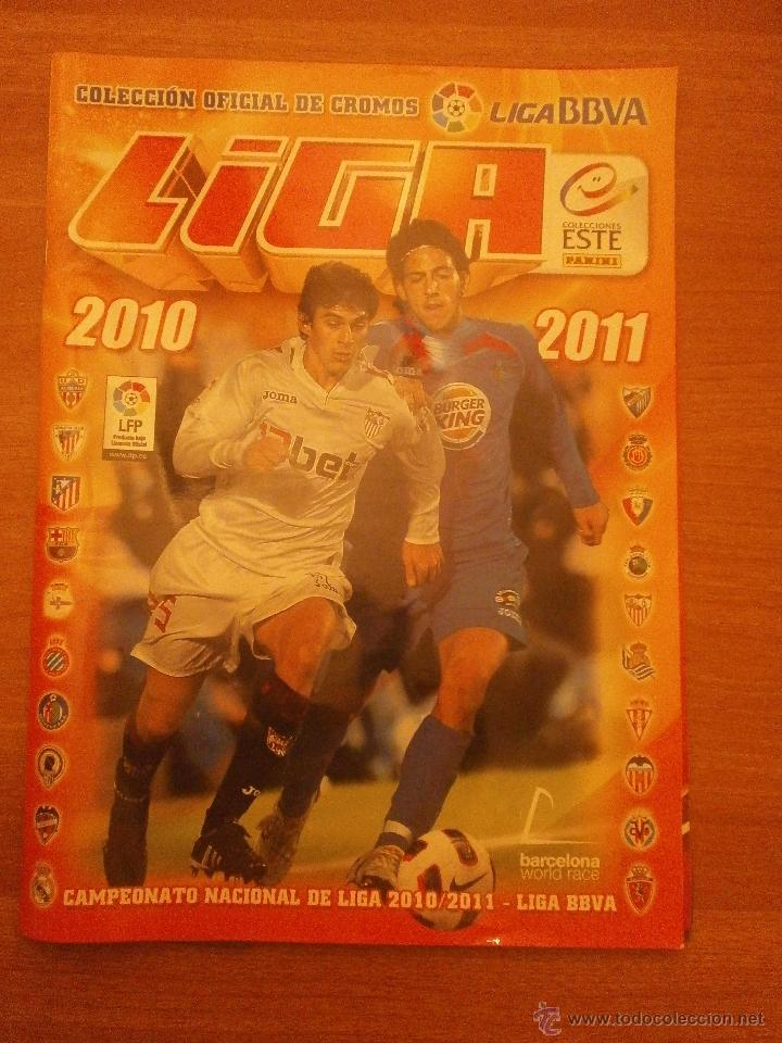 Sports collectibles: ALBUM VACIO DE LIGA 2010-- 2011-