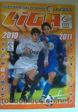 Colecionismo desportivo: ALBUM PLANCHA DE LIGA ESTE 2010/2011