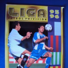 Coleccionismo deportivo: (AL-903)ALBUM CROMOS DE FUTBOL LIGA 1ª DIVISION 95-96. Lote 42069600