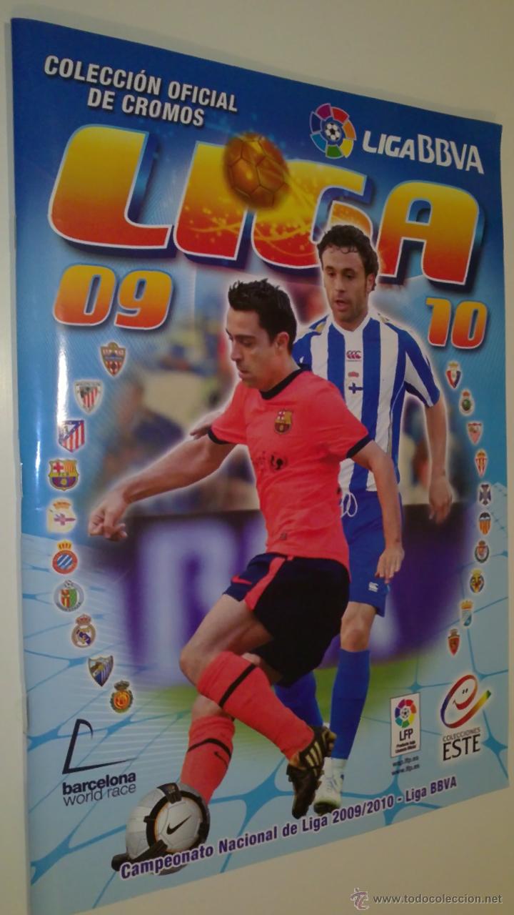 Colecionismo desportivo: ALBUM DE CROMOS INCOMPLETO LIGA 09-10
