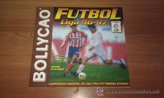 Collectionnisme sportif: ALBUM BOLLYCAO FUTBOL 96 97 LIGA 1996 1997 CON 25 CROMOS PEGADOS -