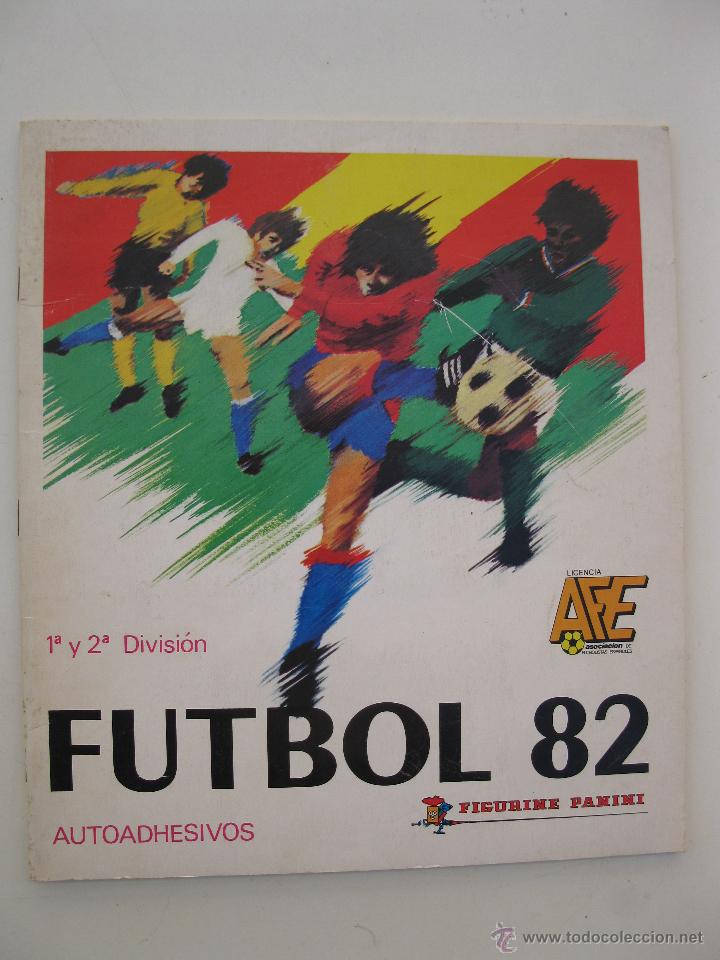 Collectionnisme sportif: &Aacute;LBUM DE CROMOS - F&Uacute;TBOL 82 - PANINI - A&Ntilde;O 1982.