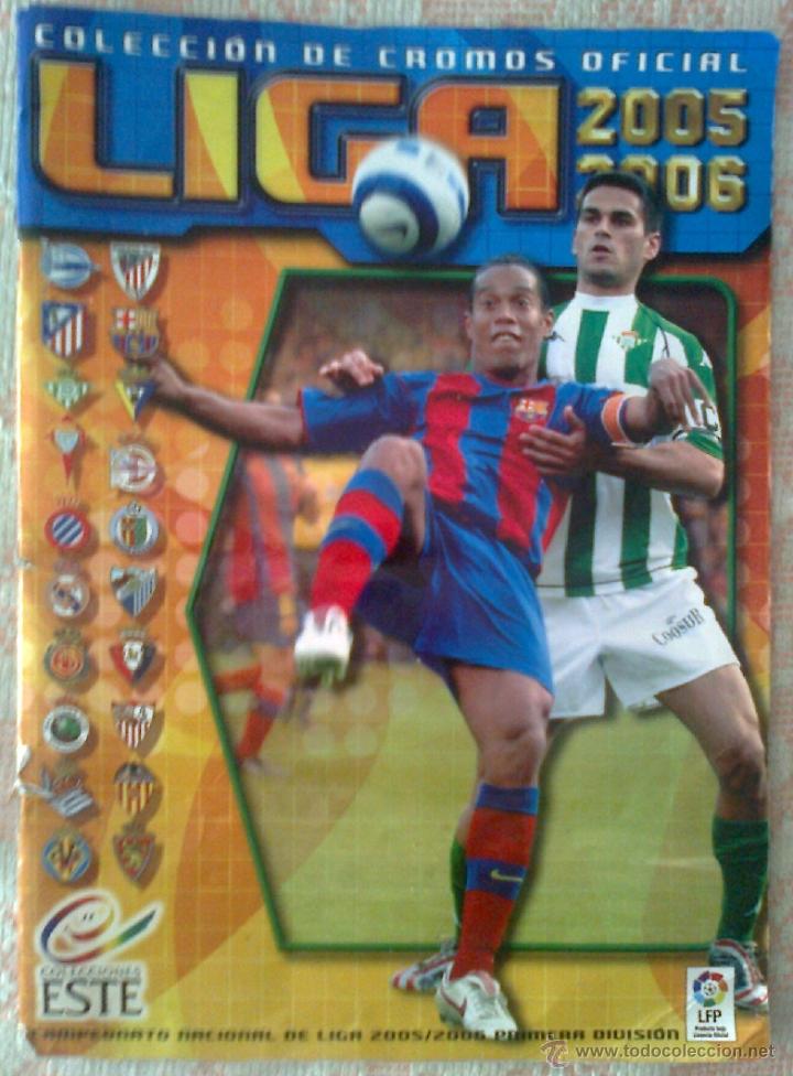 Coleccionismo deportivo: Tapas del album de futbol 2005/2006, ESTE