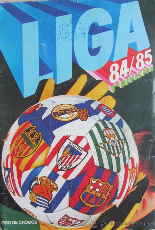 Collectionnisme sportif: liga 84-85 este 165 cromos mo miramos jugadores